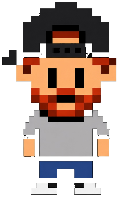 Pixel sprite of Travis Goldston